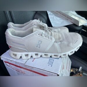 On Running Women’s Cream Athletic Shoes